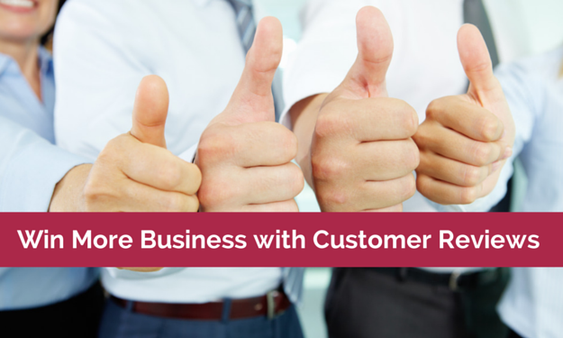 How to leverage customer reviews to win more business
