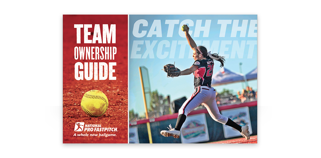 National Pro Fastpitch Blue Kite Marketing