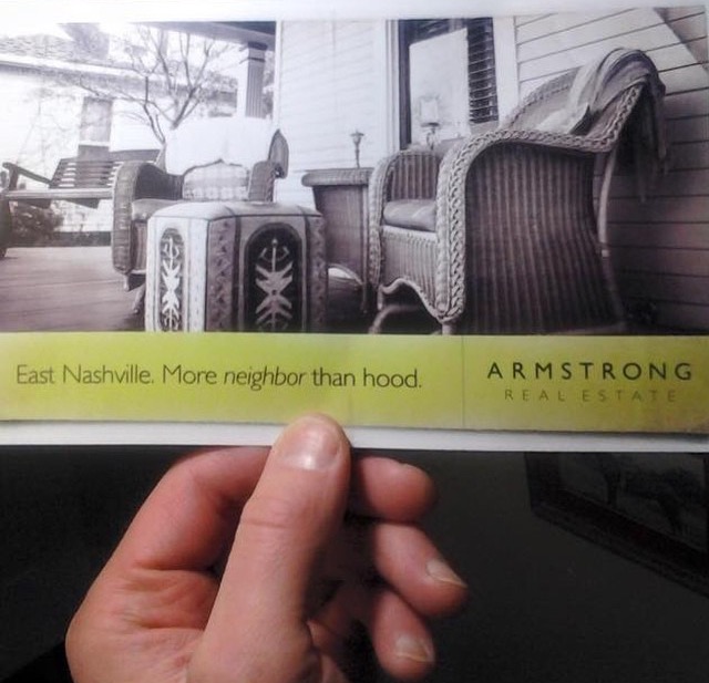 Armstrong Real Estate postcard