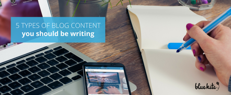 5 types of content you should write for your blog