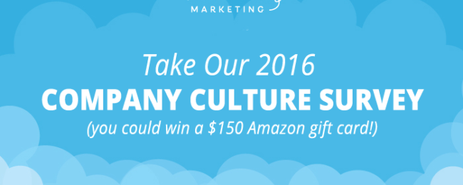 Take our 2016 company culture survey