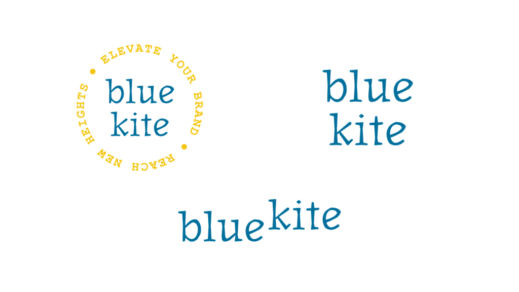 Blue Kite logo variants